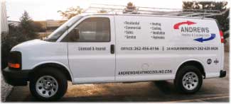 Andrews Heating & Cooling LLC Service Van